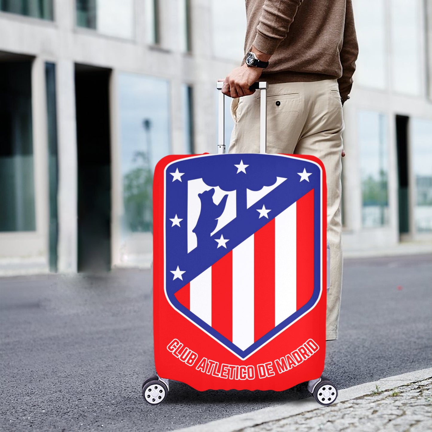 Atletico Madrid FC Luggage Cover