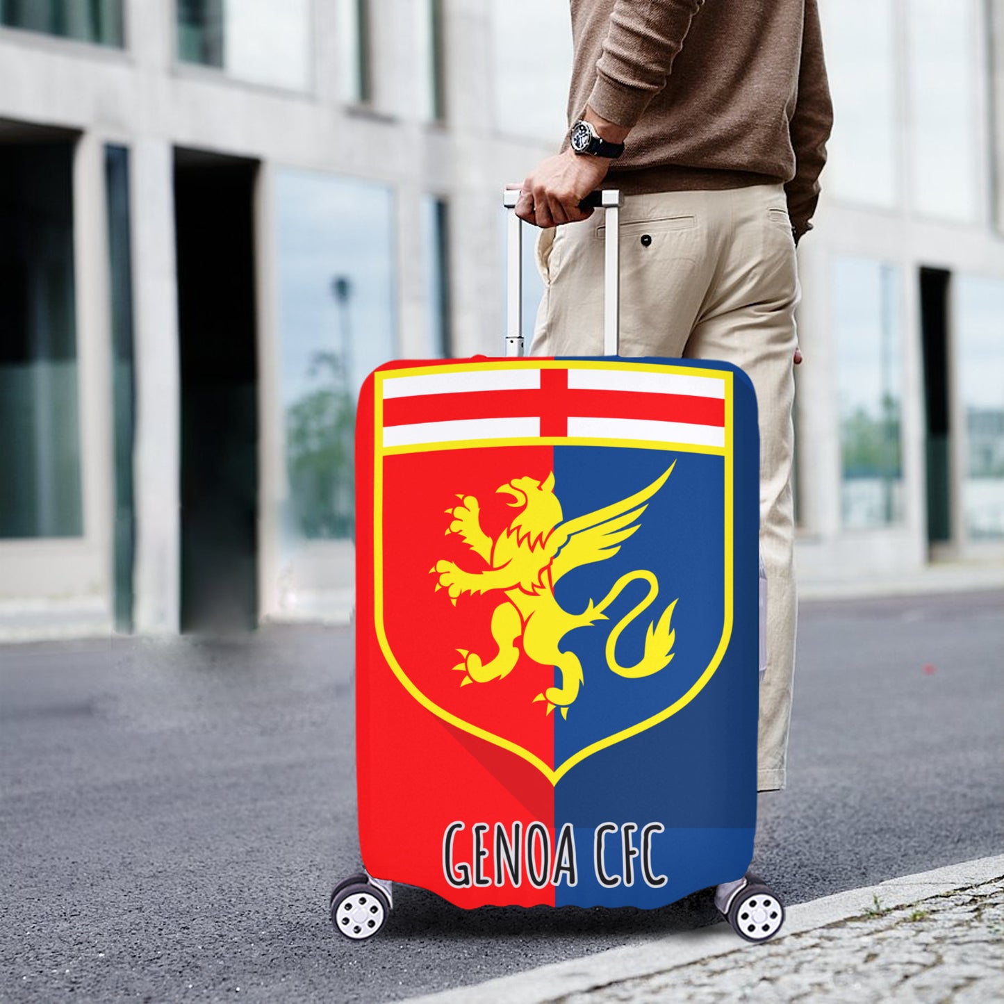 Genoa FC Luggage Cover