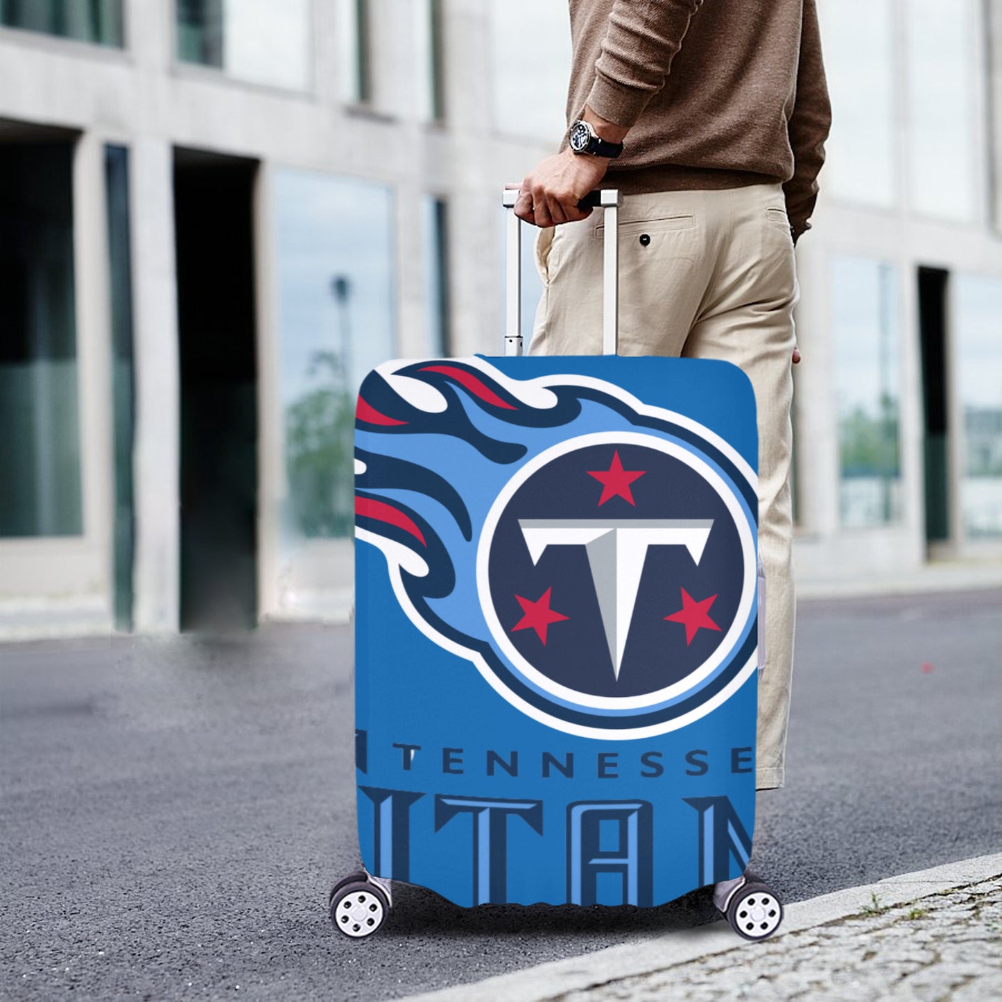 Tennessee Titans Luggage Cover