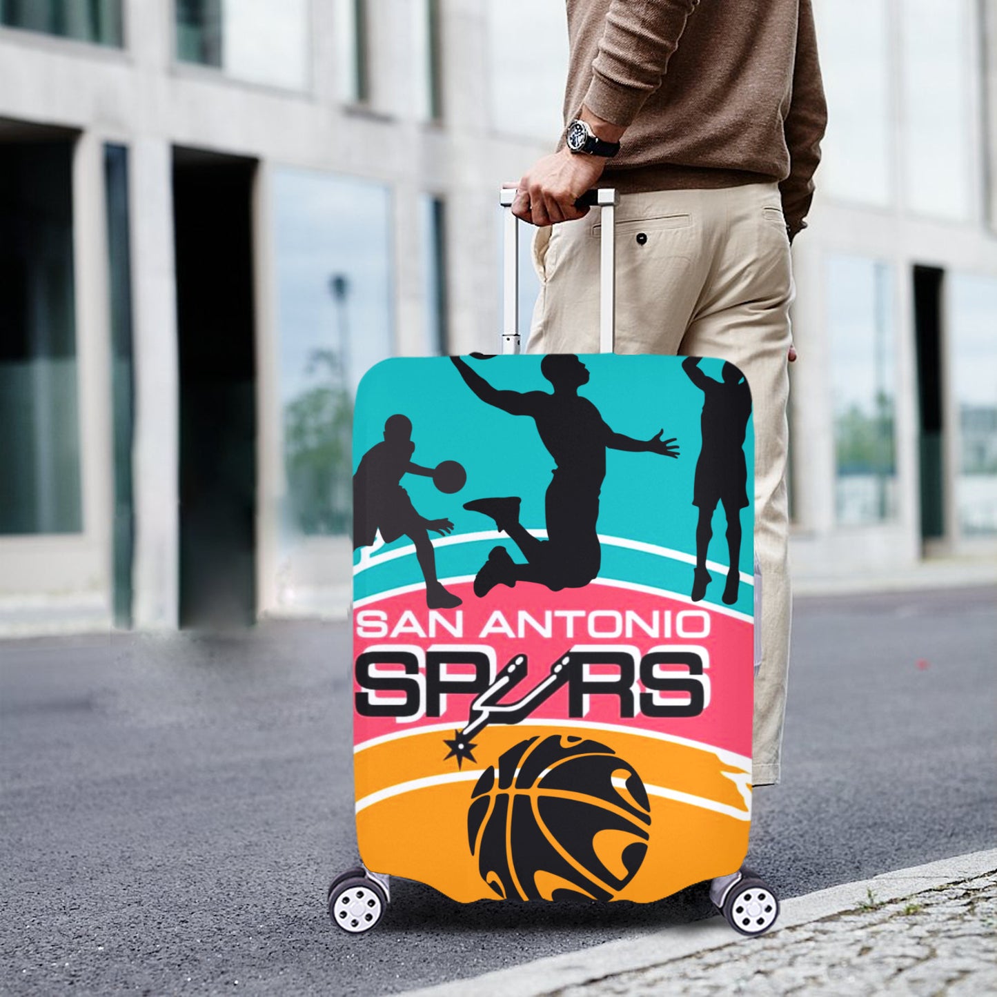 San Antonio Spurs Luggage Cover