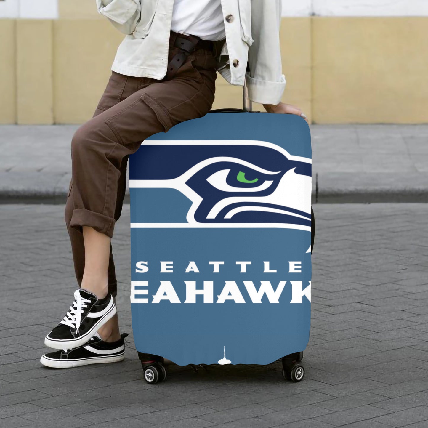 Seattle Seahawks Luggage Cover