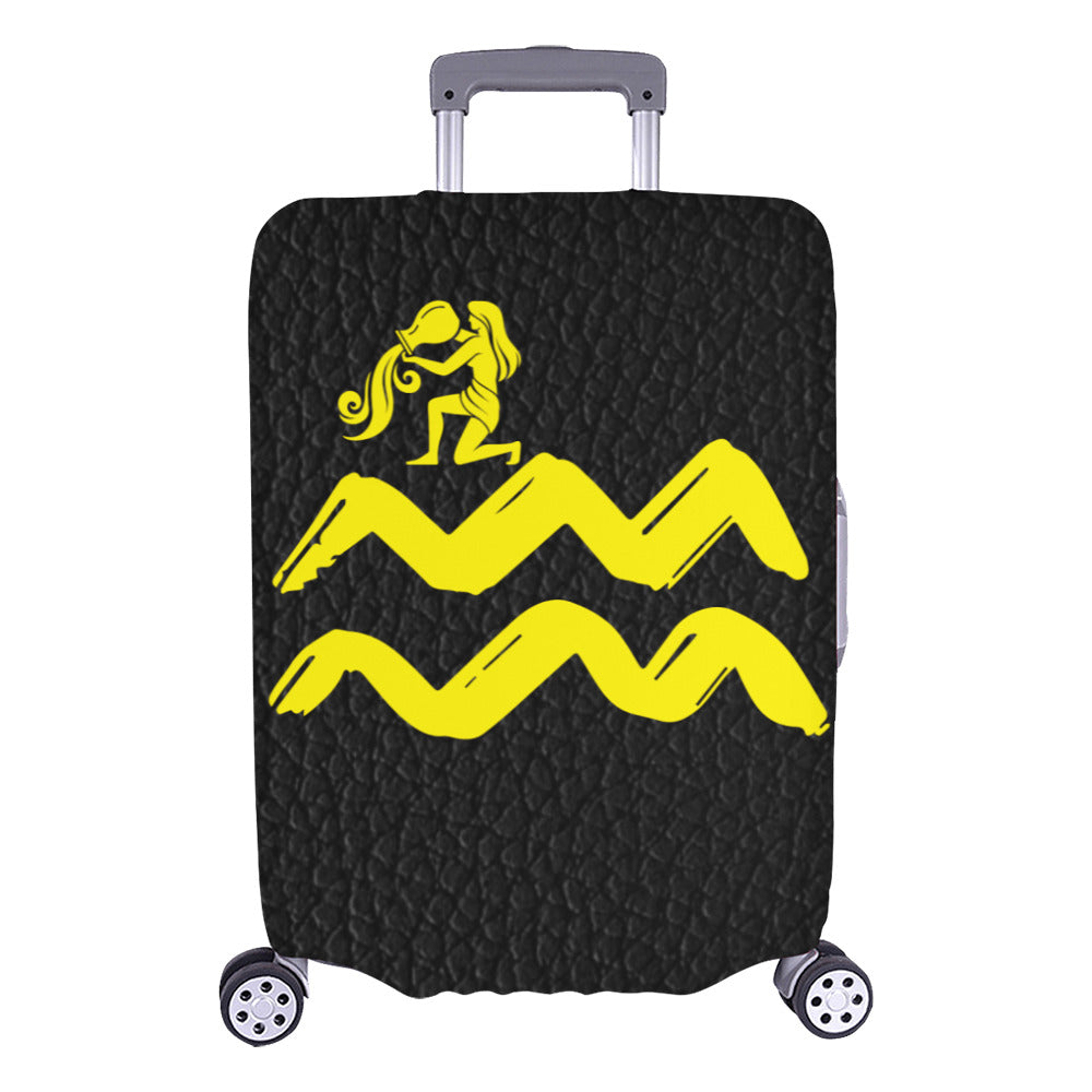 Zodiac Sign Luggage Cover