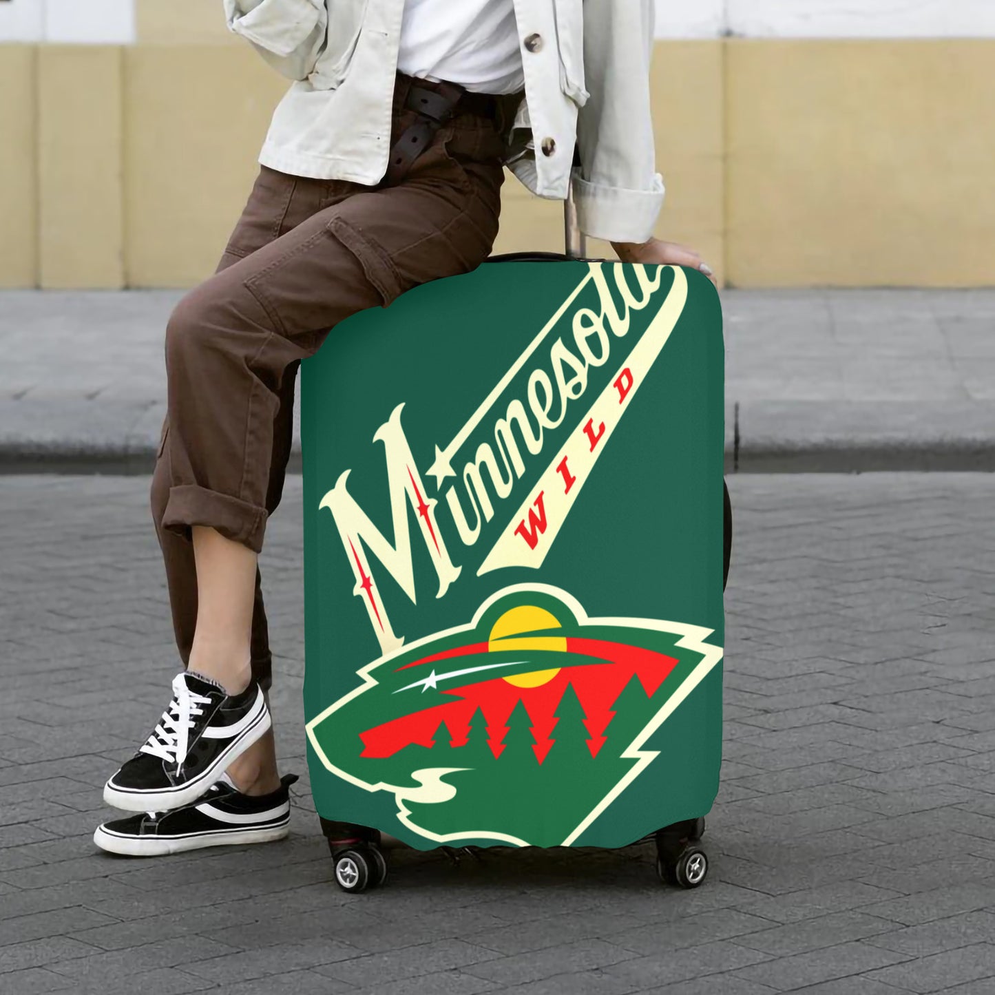 Minnesota Wild Luggage Cover