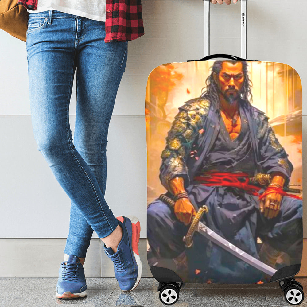 Japanese Themed Luggage Cover