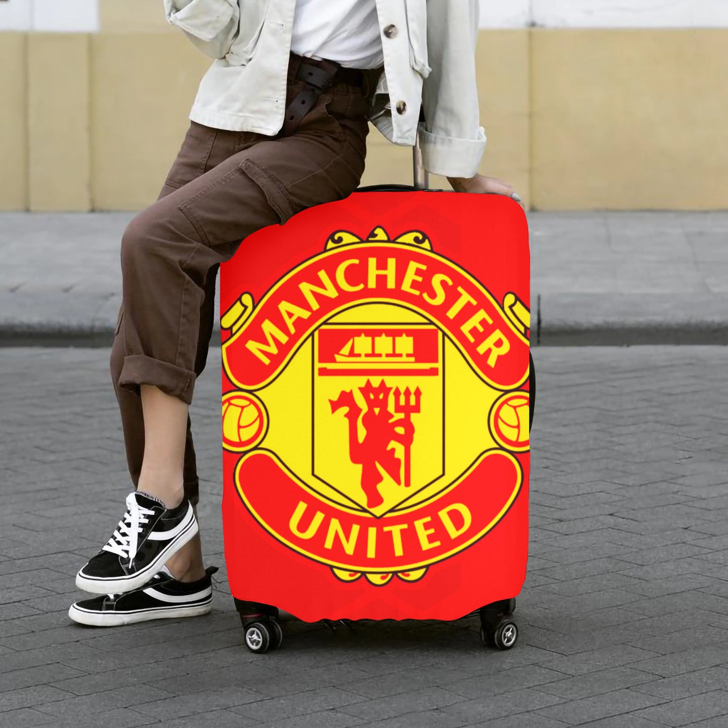 Manchester United FC Luggage Cover