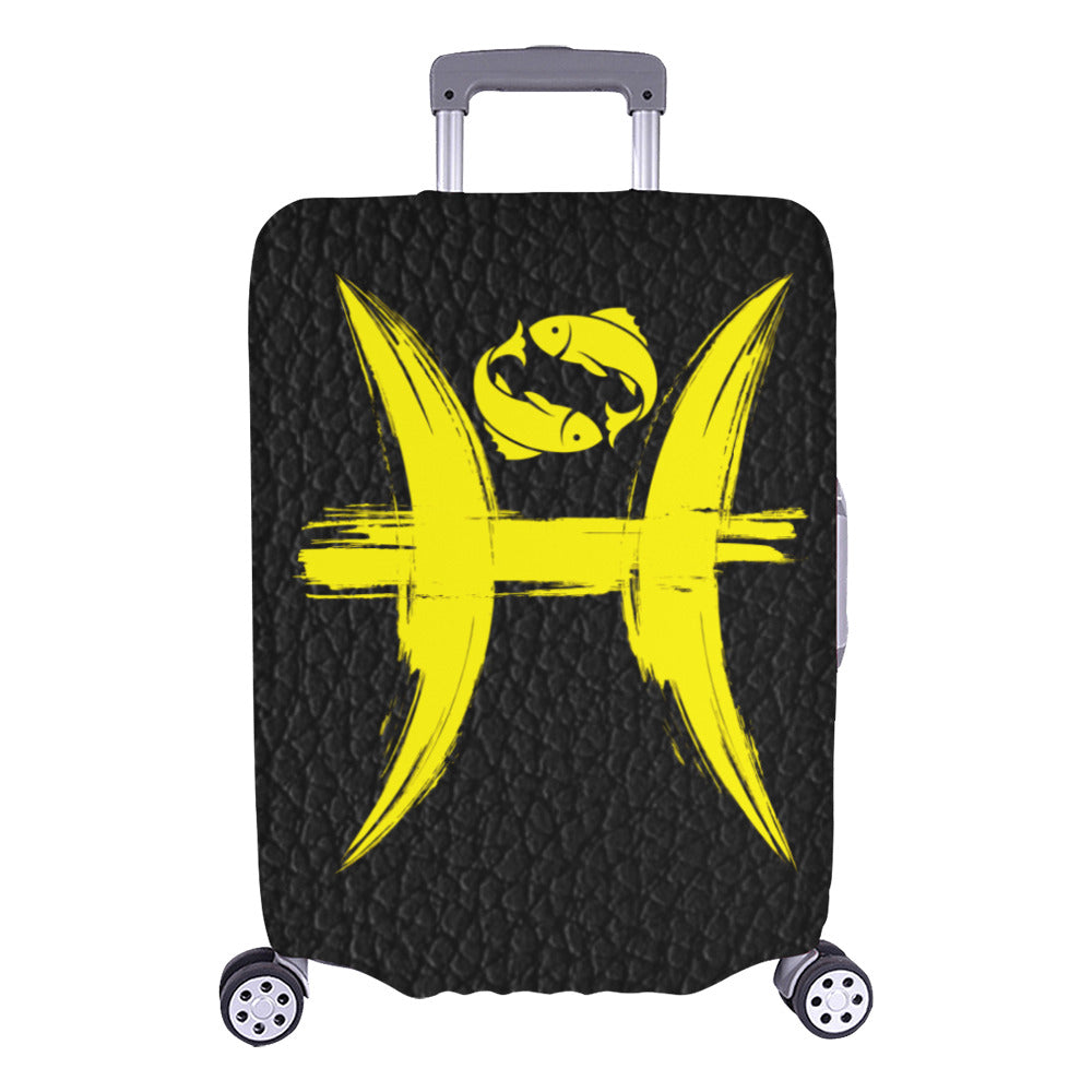 Zodiac Sign Luggage Cover