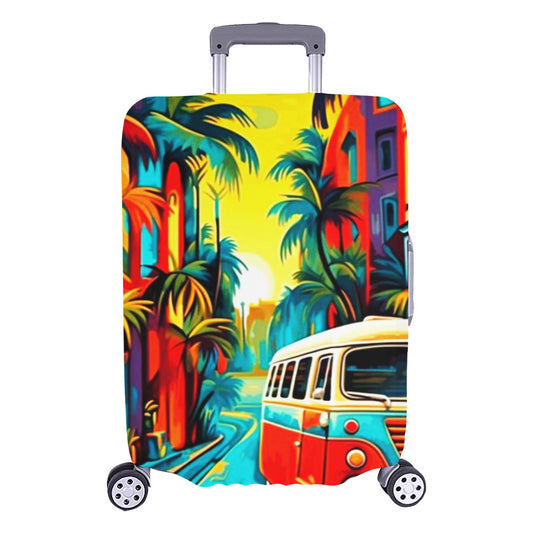 Summer Themed Luggage Cover