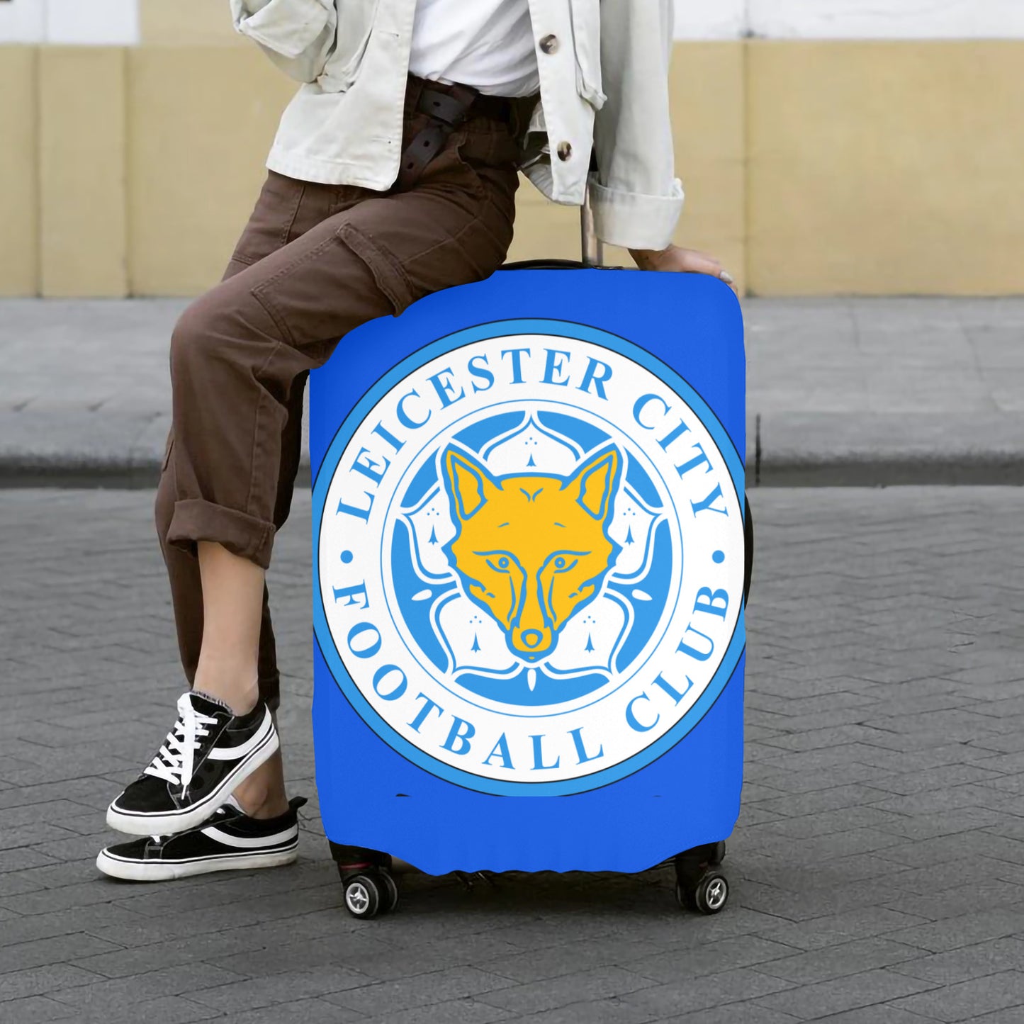 Leicester City FC Luggage Cover