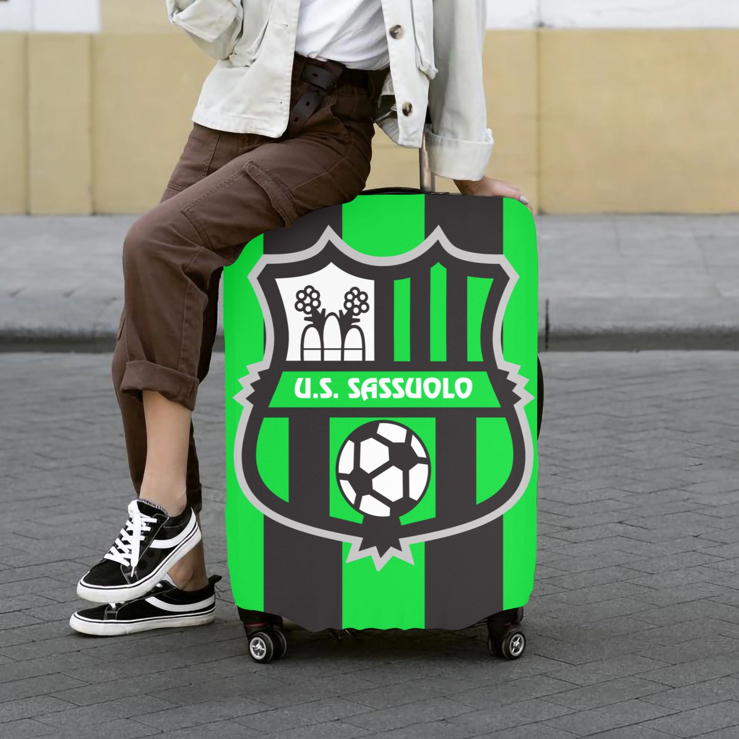 Sassuolo FC Luggage Cover